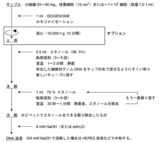 Isogenome Dna抽出用試薬 ニッポンジーン